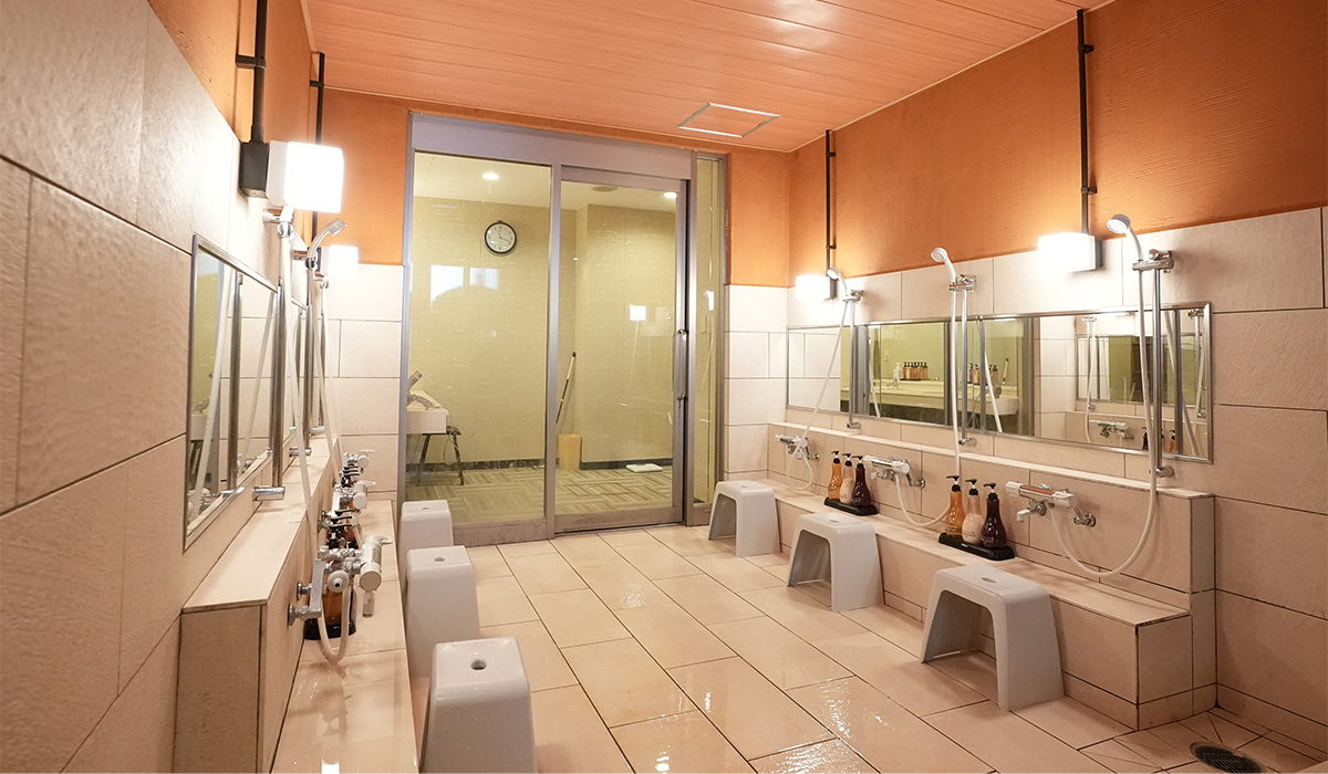 Washing area