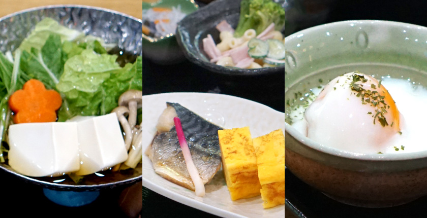 長野の新鮮な食材を使用した料理